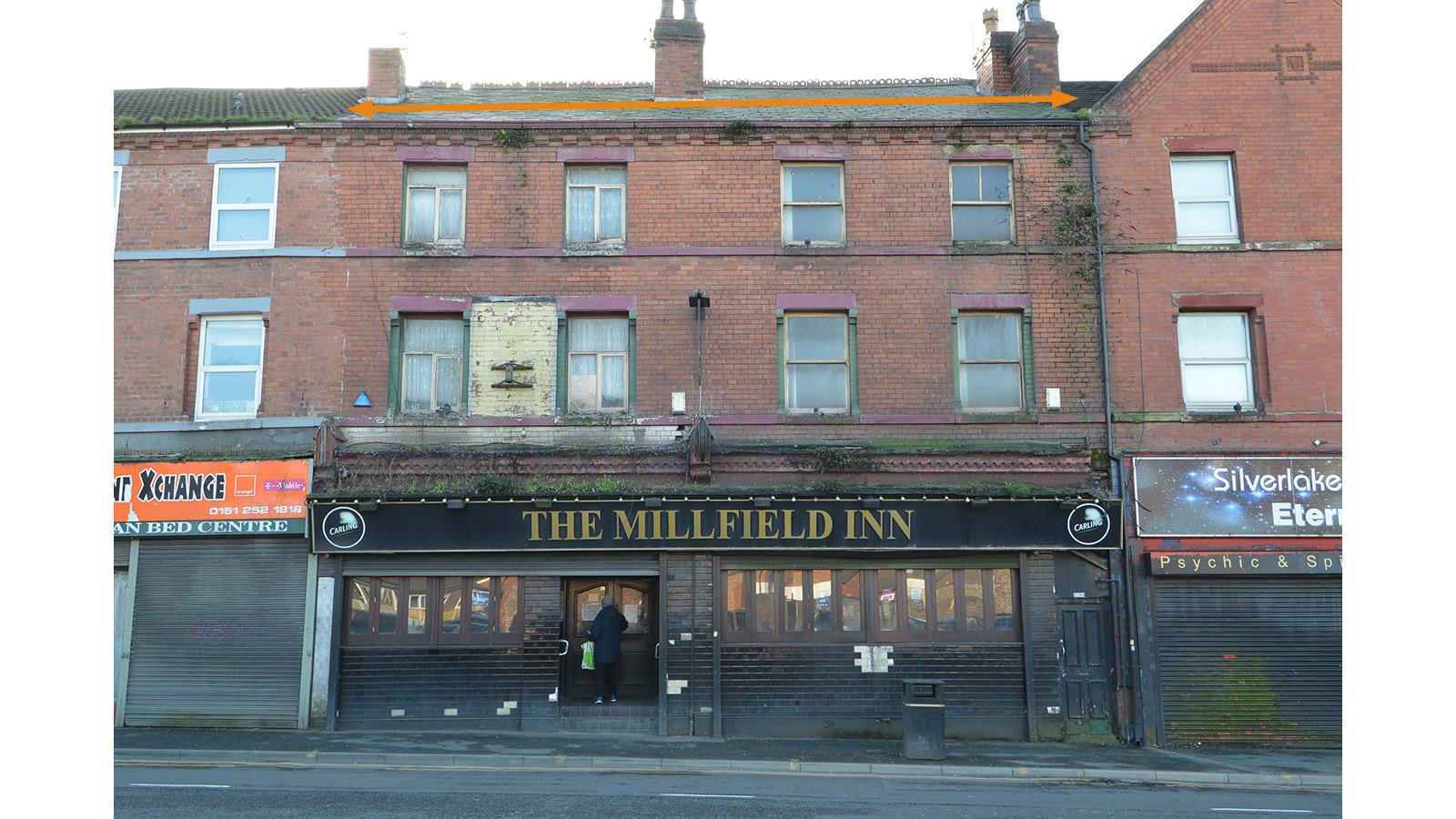 The Millfield Inn PH,<br>510-512 Prescot Road<br>Liverpool<br>Merseyside<br>L13 3DB
